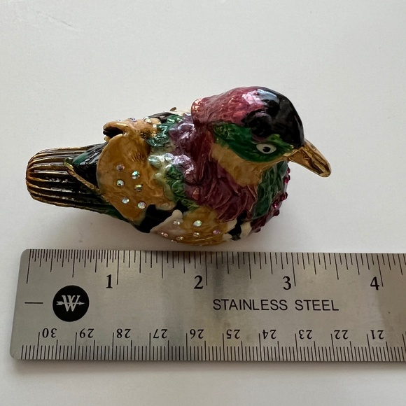 Enamel Mandarin Duck Jewelry Hinged Jewelry/Enhance Love - Picture 8 of 8